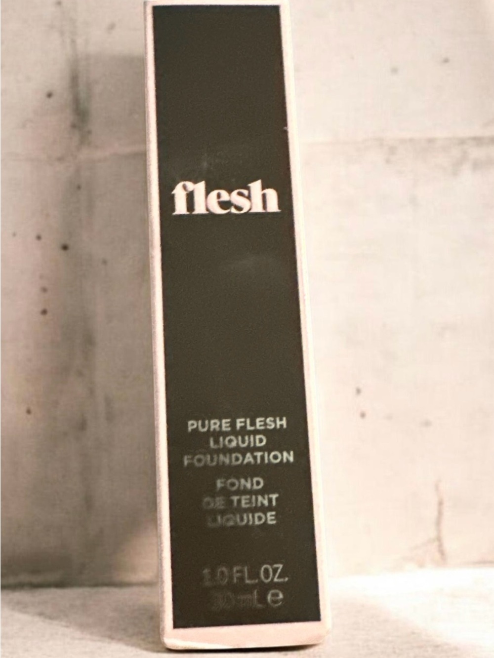 FLESH Pure Flesh Liquid Foundation – Shade 38 Hot Cocoa Cool Violet 1 oz